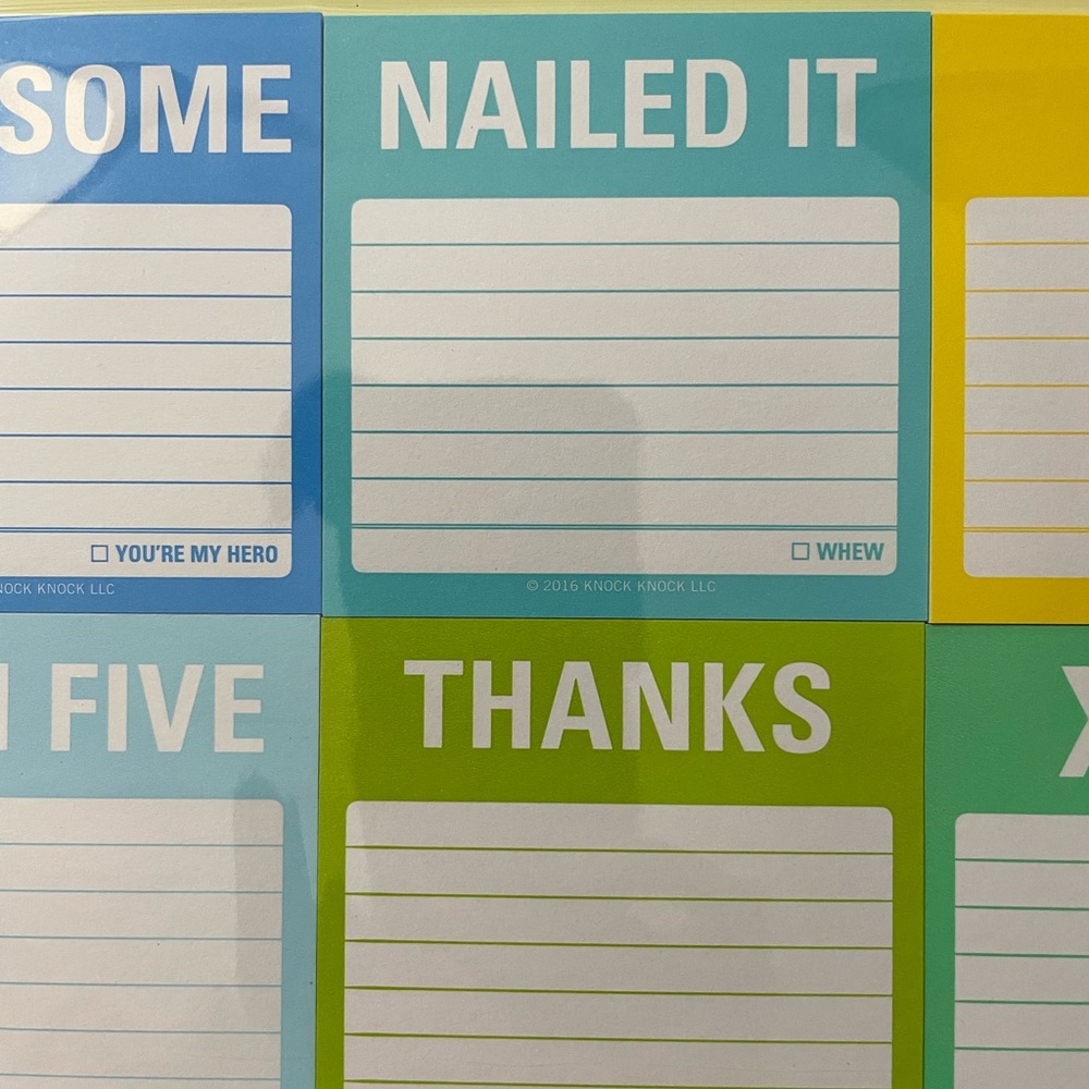 It's All Good Sticky Notes Set - Multicolor - Picture 6 of 13